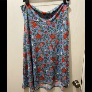 LULAROE Soft‎ Floral Skirt